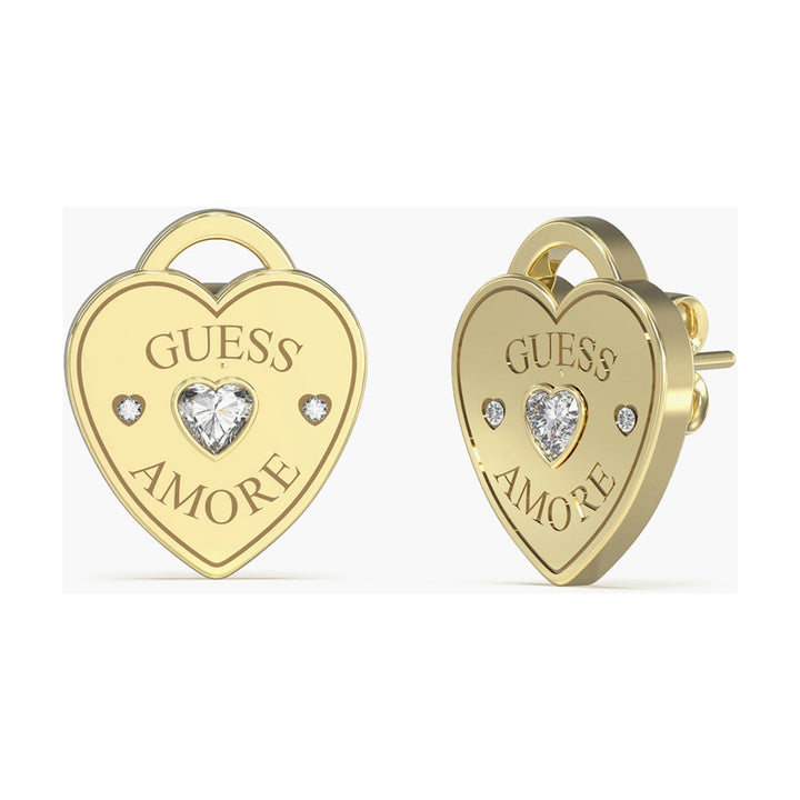 Guess Damen Ohrstecker Amore JUBE05058JW - Gold - View 2
