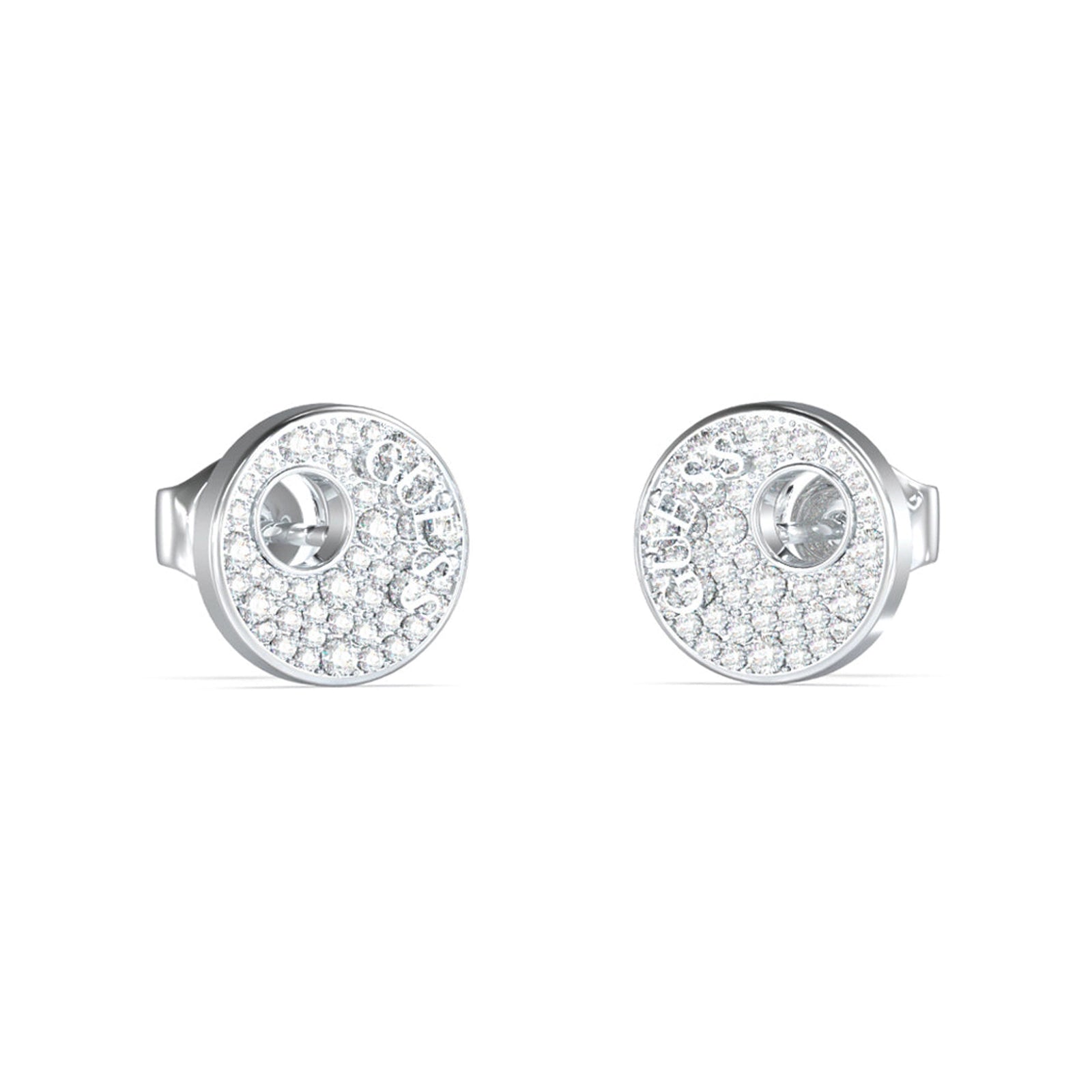 Guess Damen Ohrstecker Blooming Summer JUBE05225JW - Silber