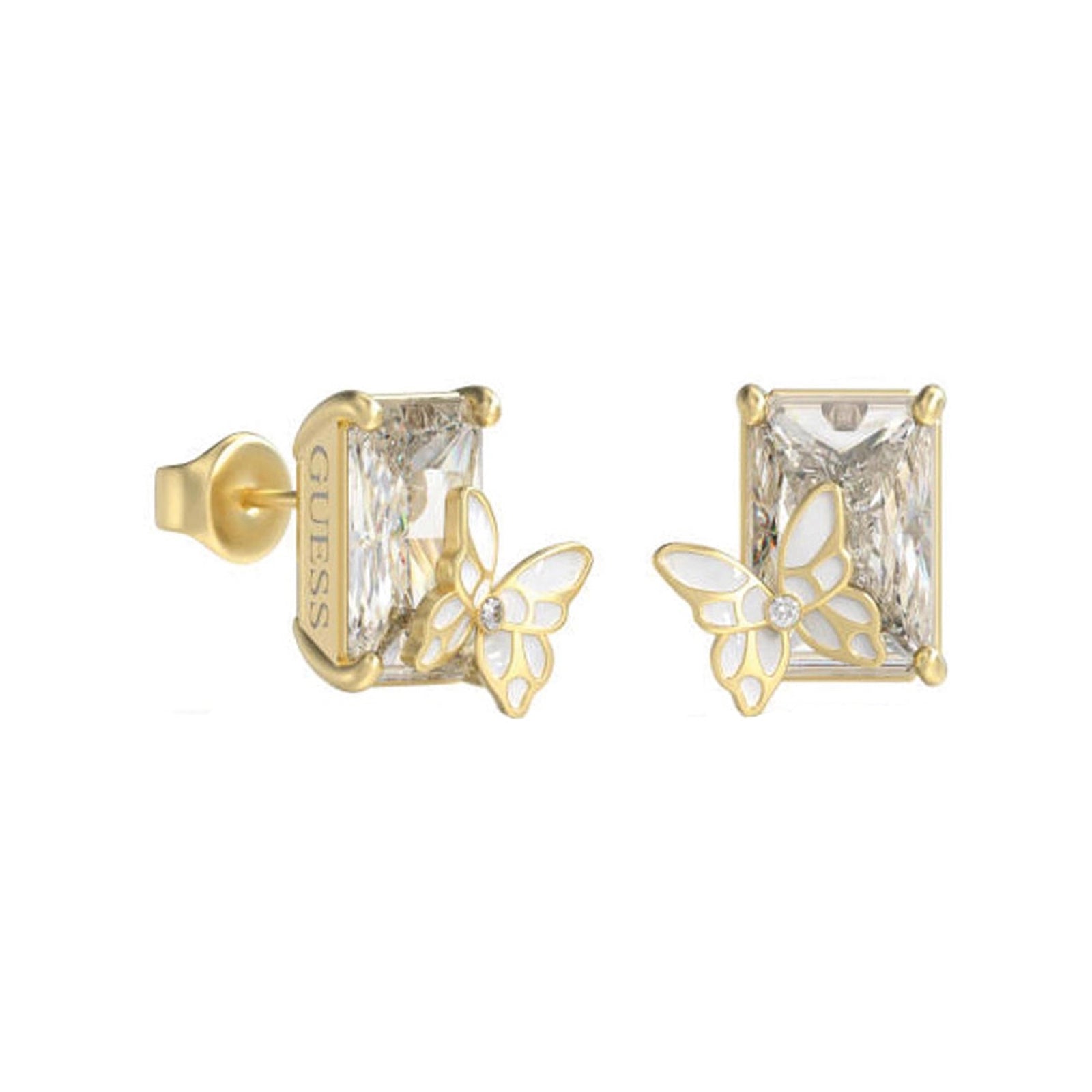 Guess Damen Ohrstecker Chrysalis JUBE04099JW - Gold - View 2