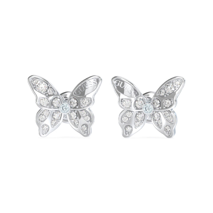Guess Damen Ohrstecker Chrysalis JUBE04108JW - Silber