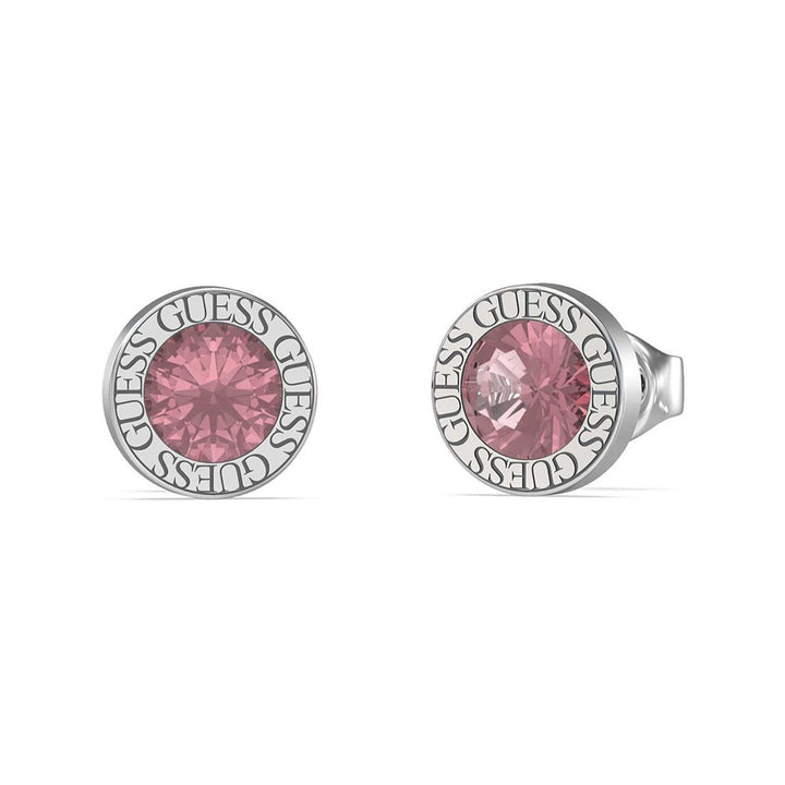 Guess Damen Ohrstecker Color My Day JUBE02244JW - Silber/Pink - View 3