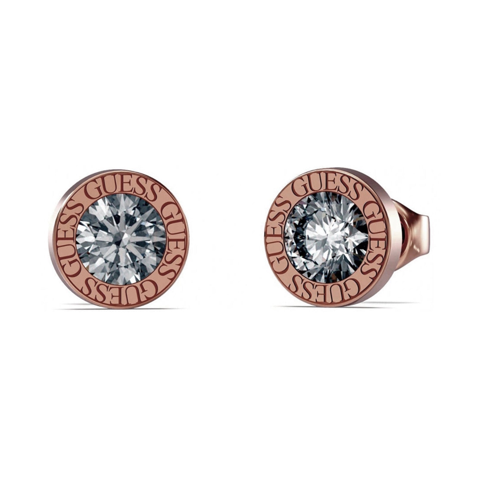 Guess Damen Ohrstecker Color My Day JUBE02244JW - Rosegold