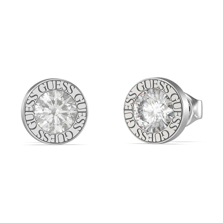 Guess Damen Ohrstecker Color My Day JUBE02244JW - Silber/Weiß - View 4