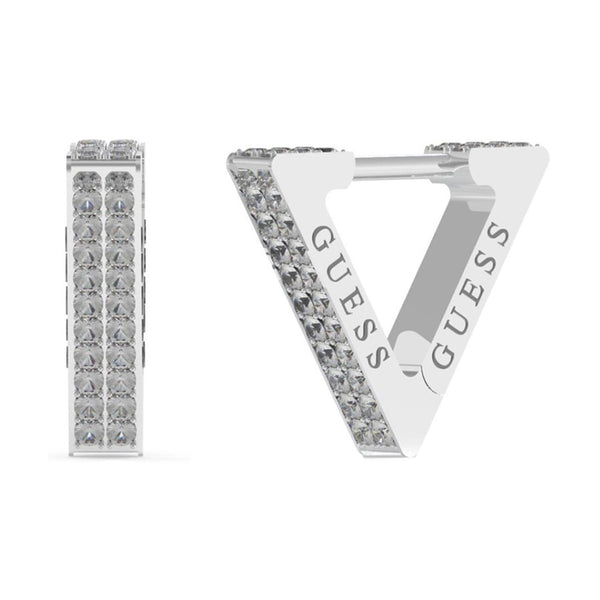Guess Damen Ohrstecker Crazy Earrings JUBE03306JW - Silber