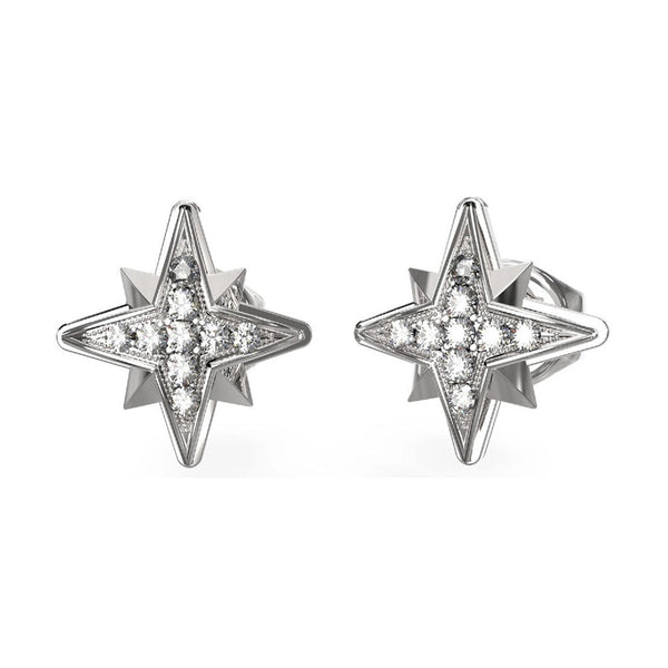 Guess Damen Ohrstecker In The Sky JUBE03331JW - Silber