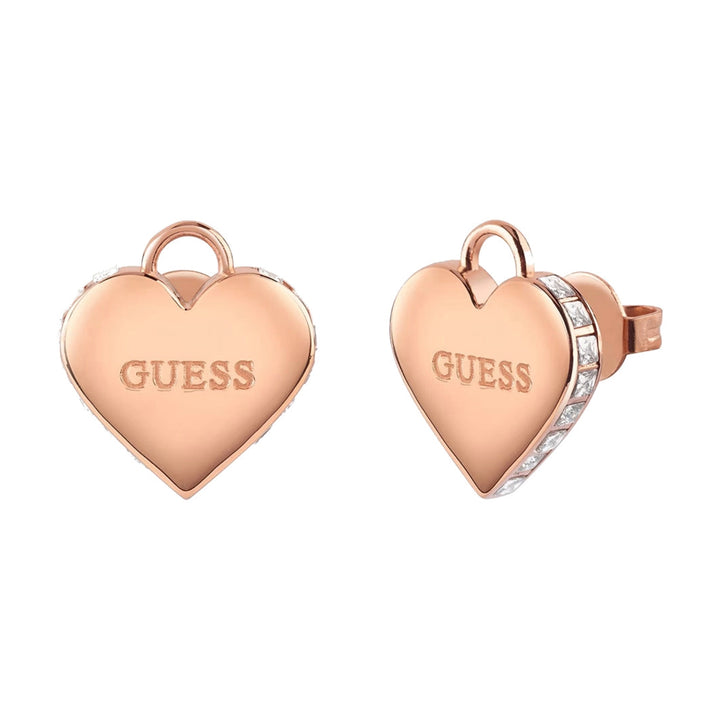 Guess Damen Ohrstecker JUBE02231JW - Rosegold