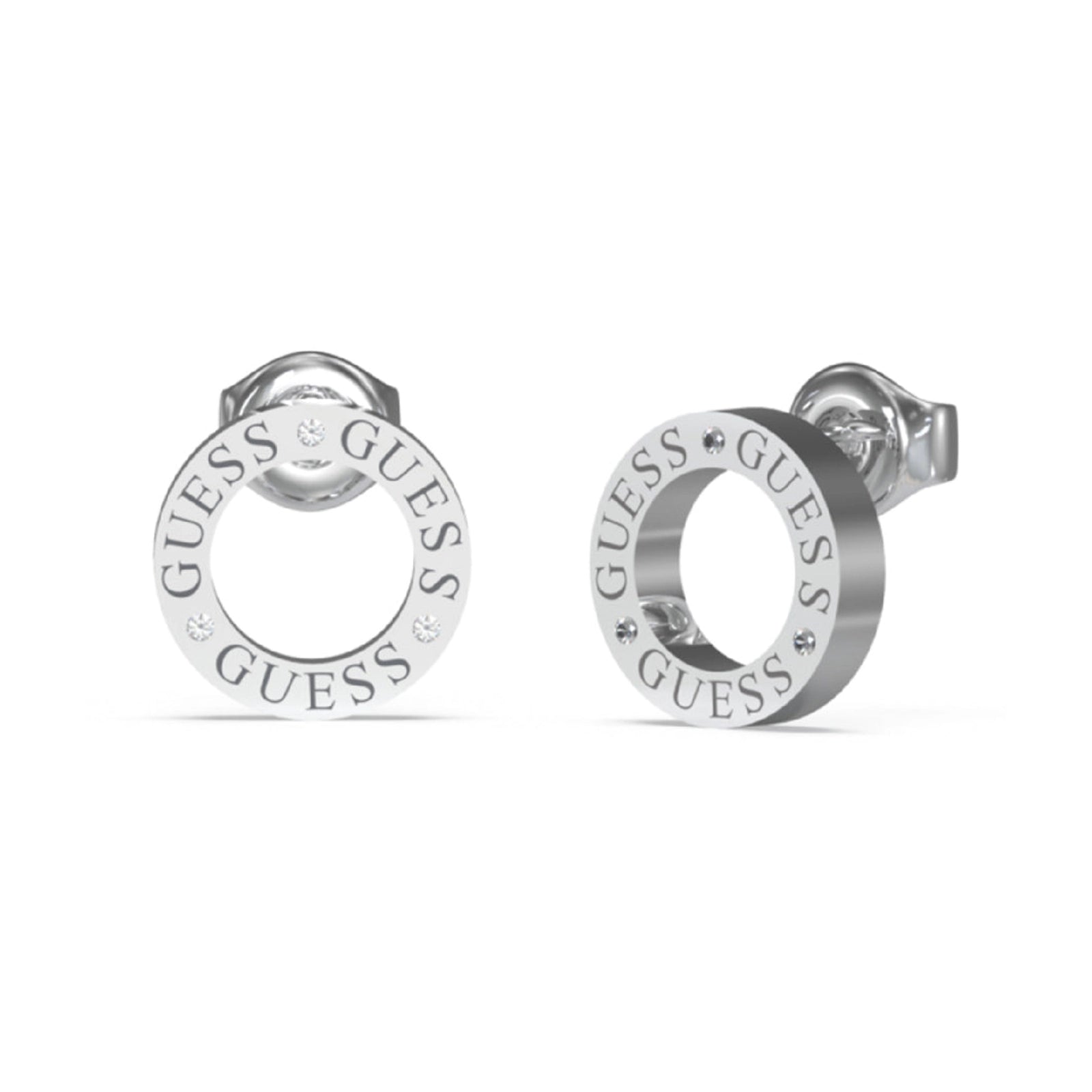 Guess Damen Ohrstecker JUBE03173JW - Silber - View 2
