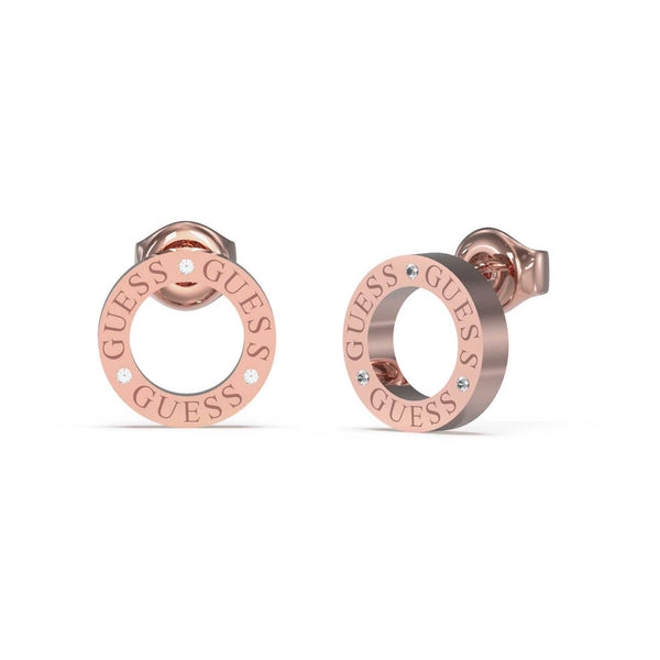 Guess Damen Ohrstecker JUBE03173JW - Rosegold