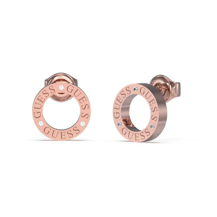 Guess Damen Ohrstecker JUBE03173JW - Rosegold
