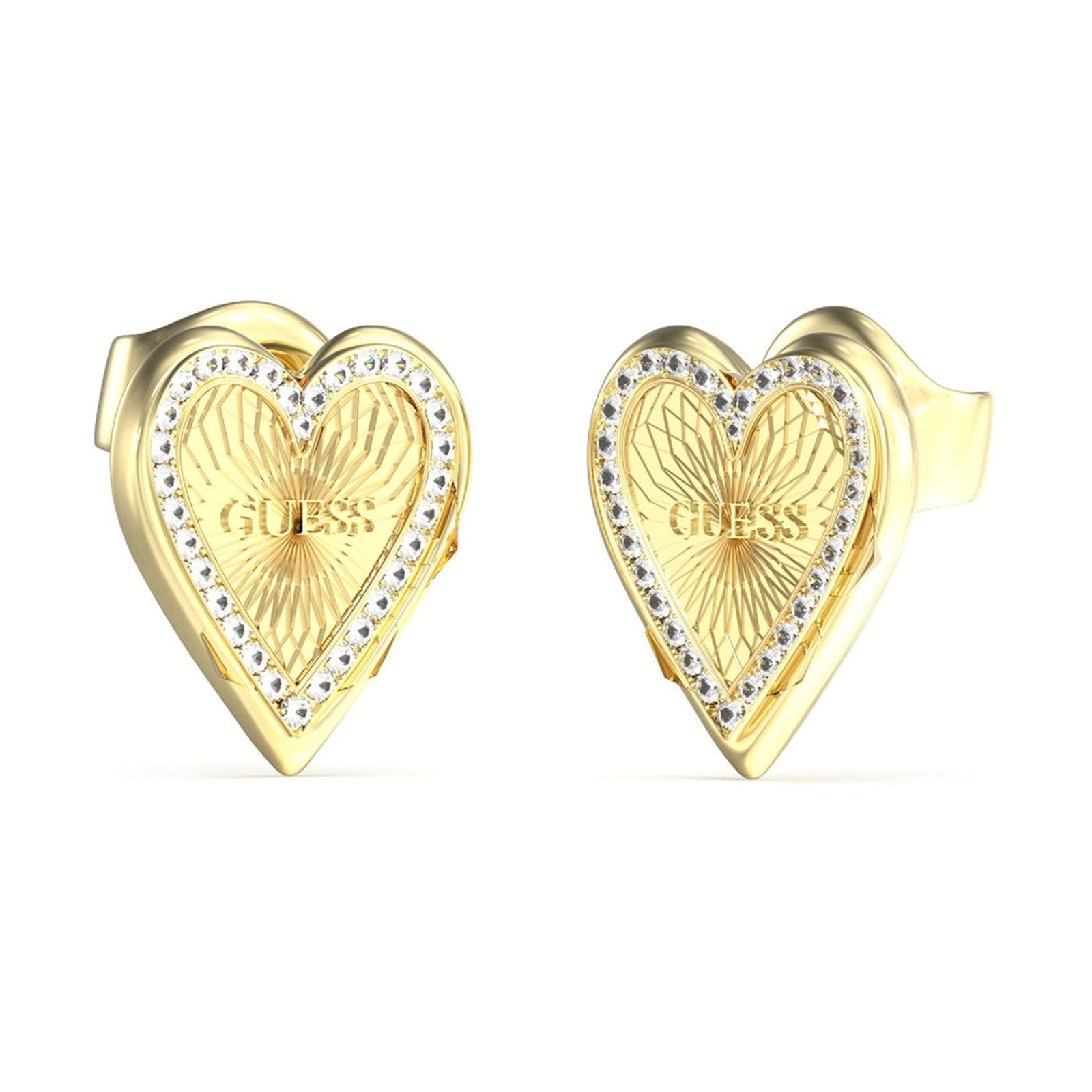 Guess Damen Ohrstecker JUBE03237JW - Gold - View 3
