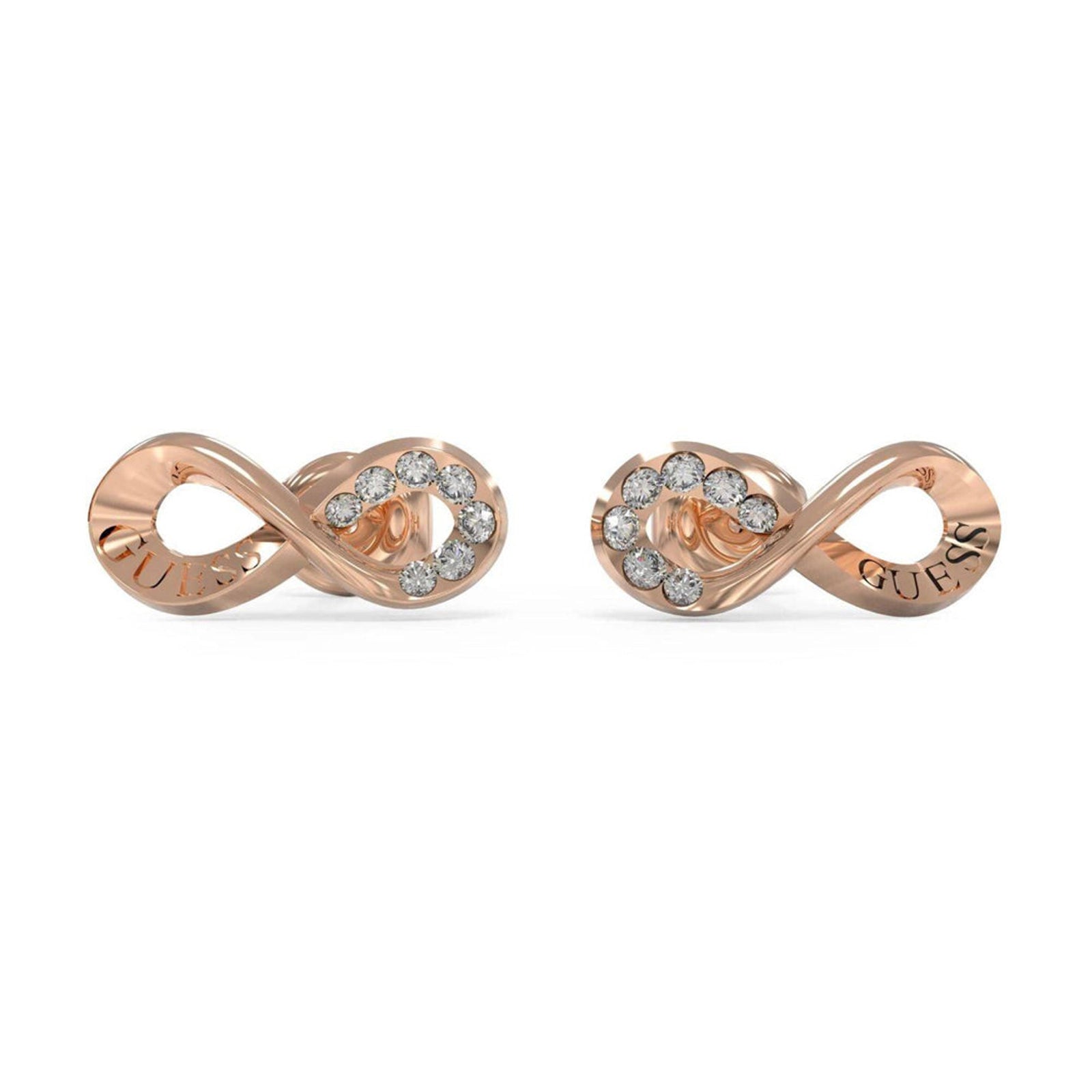 Guess Damen Ohrstecker JUBE03262JW - Rosegold