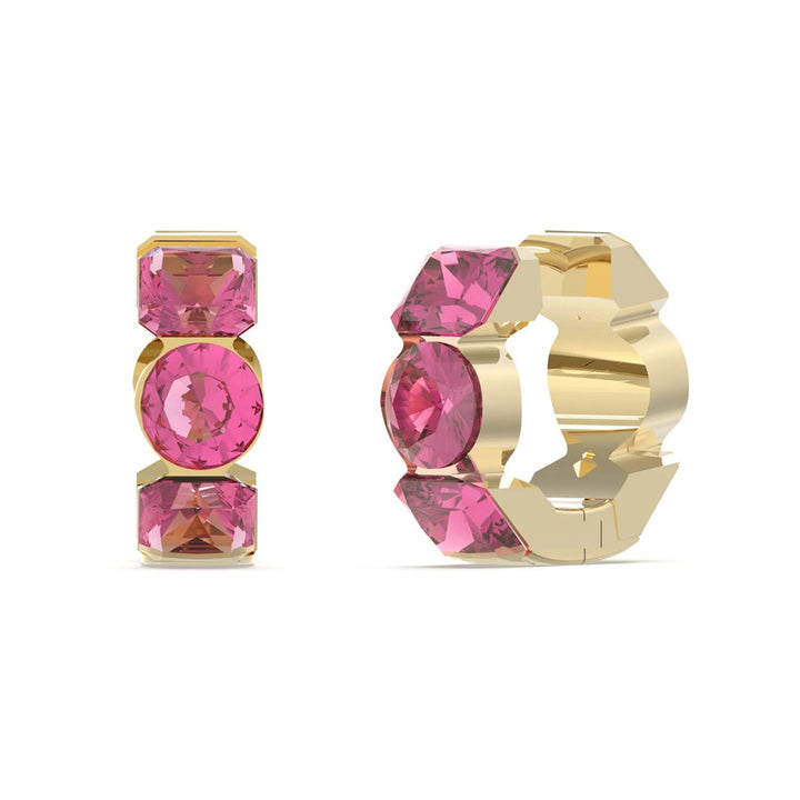 Guess Damen Ohrstecker JUBE03305JW - Gold/Pink - View 4