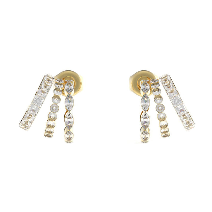 Guess Damen Ohrstecker JUBE03307JW - Gold - View 3