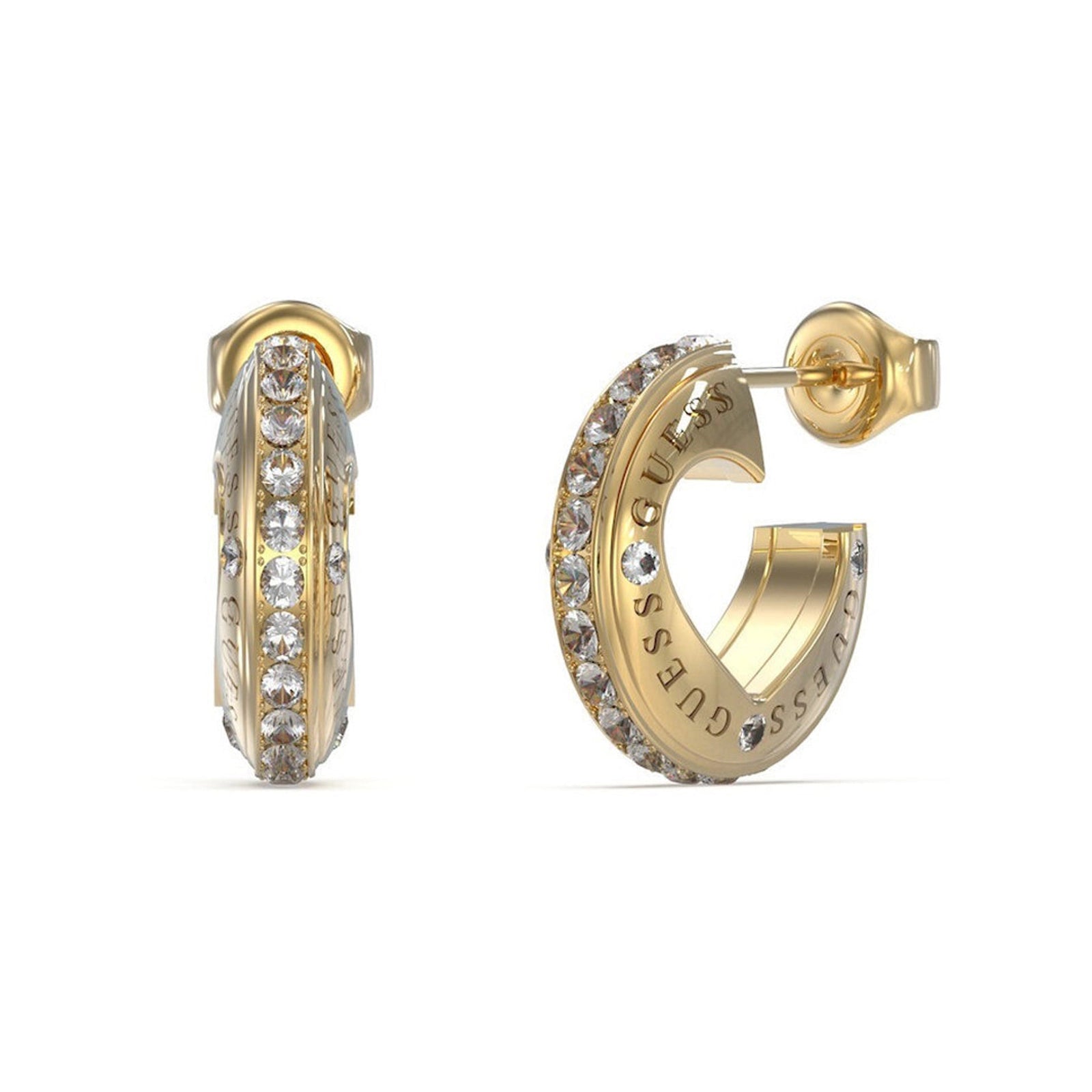 Guess Damen Ohrstecker JUBE03347JW - Gold - View 2