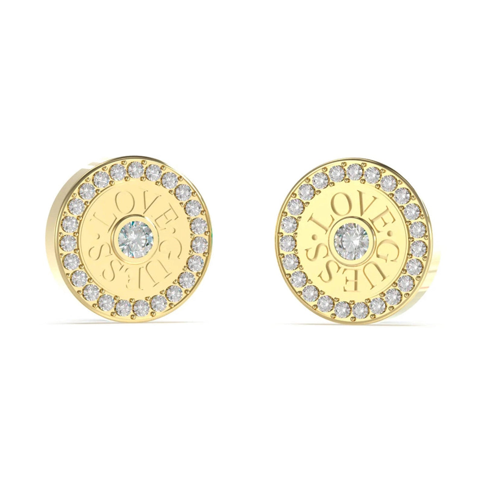 Guess Damen Ohrstecker JUBE04081JW - Gold - View 2