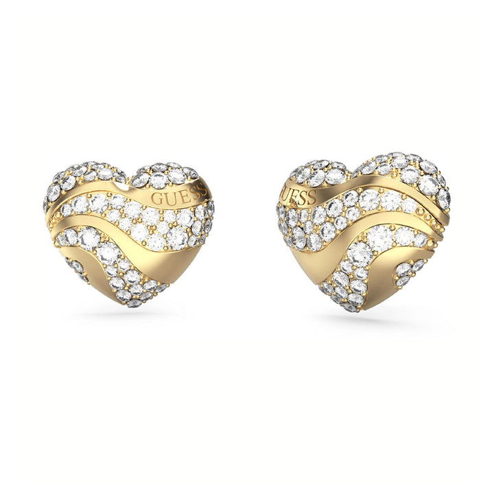 Guess Damen Ohrstecker JUBE04504JW - Gold - View 2