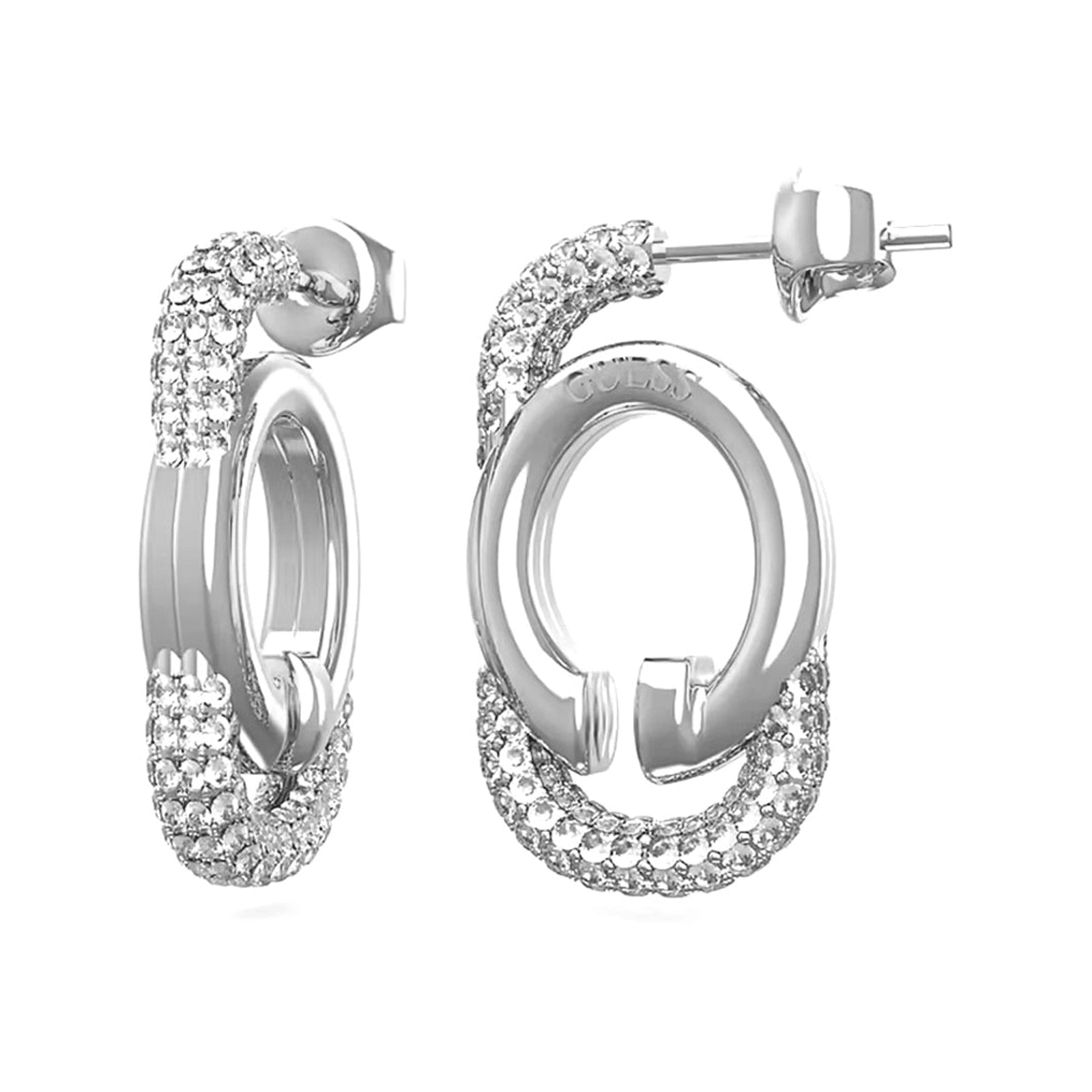 Guess Damen Ohrstecker JUBE04517JW - Silber