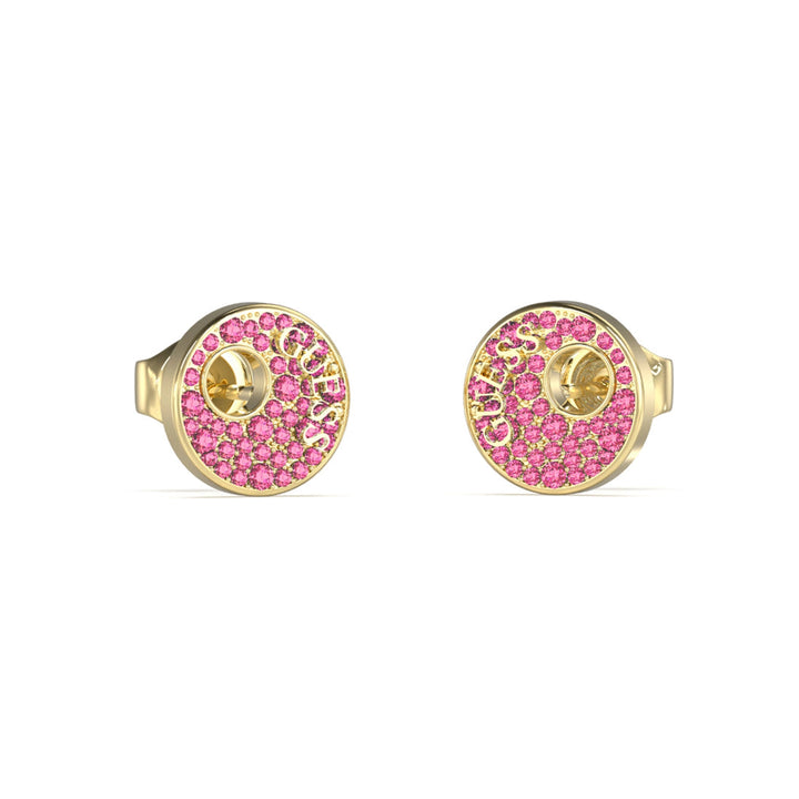 Guess Damen Ohrstecker JUBE05228JW - Gold/Pink - View 2