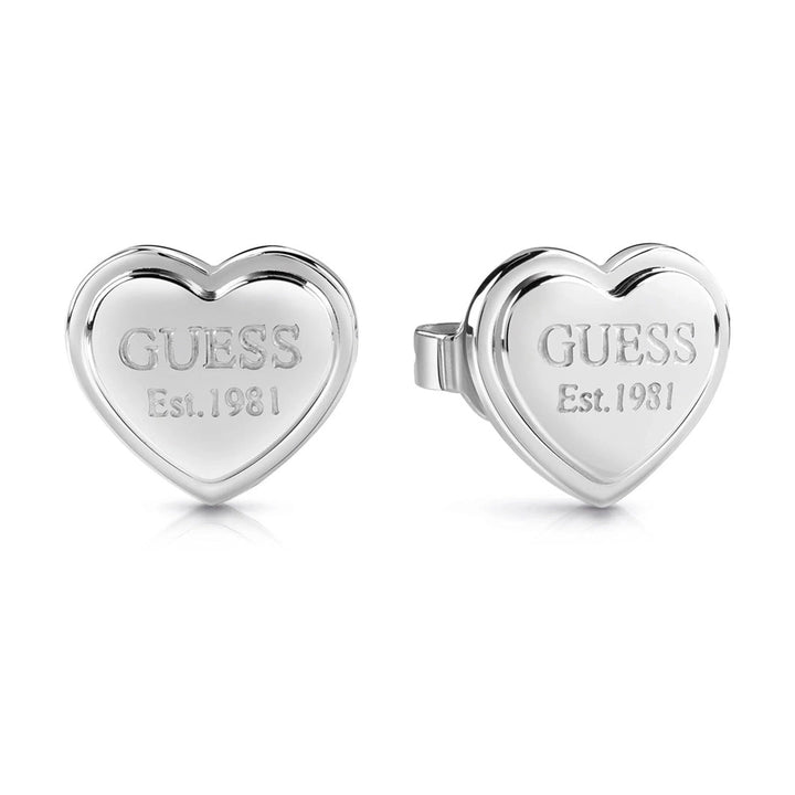 Guess Damen Ohrstecker Studs Party JUBE02179JW - Silber