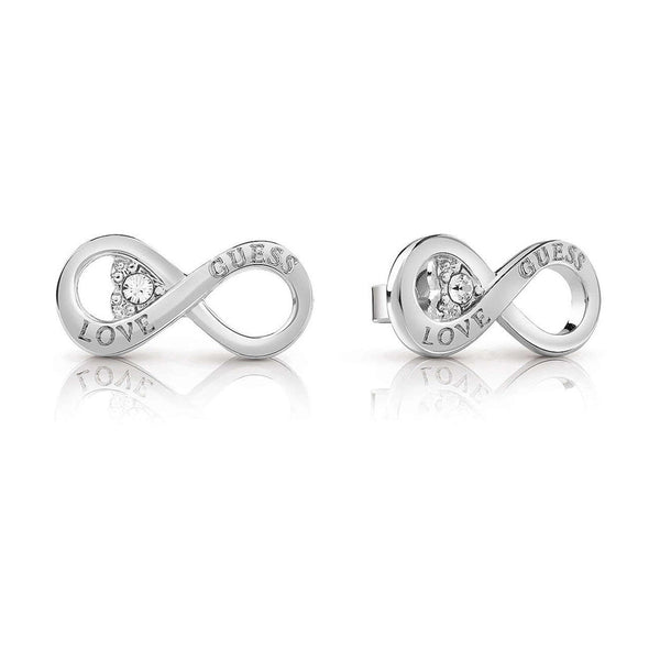 Guess Damen Ohrstecker Studs Party JUBE02182JW - Silber