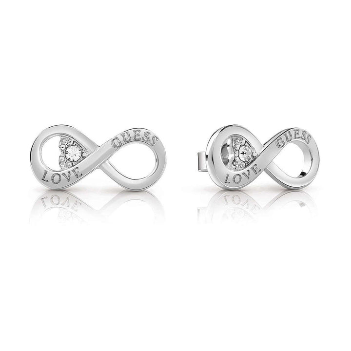 Guess Damen Ohrstecker Studs Party JUBE02182JW - Silber