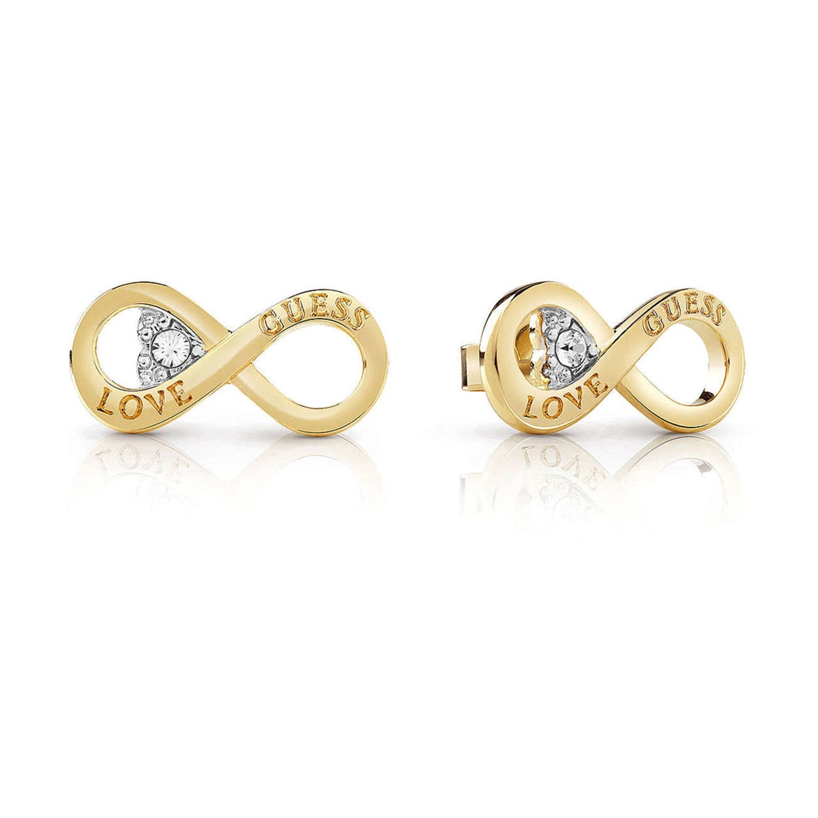 Guess Damen Ohrstecker Studs Party JUBE02182JW - Gold - View 2