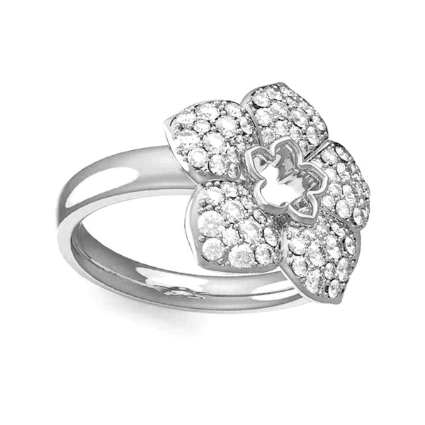 Guess Damen Ring JUBR04467JW - Silber / 58
