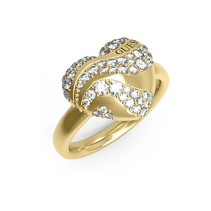Guess Damen Ring JUBR04503JW - Gold / 58 - View 2