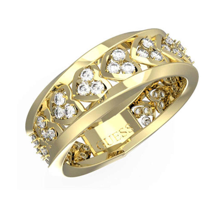 Guess Damen Ring JUBR04605JW - Gold / 58 - View 2