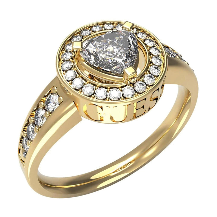 Guess Damen Ring Mama Non Mama Ring JUBR04671JW - Gold / 58 - View 2