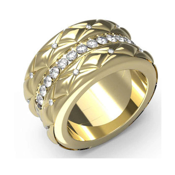 Guess Damen Ring Shining Winter Ring JUBR04592JW - Gold / 58 - View 2