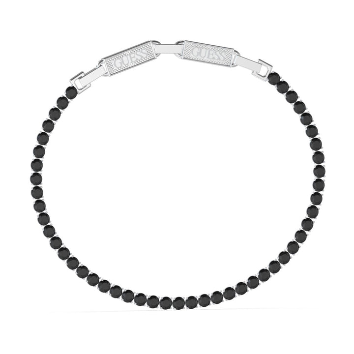 Guess Herren Armband Eternity JUMB03237JW - Silber/Schwarz - View 2