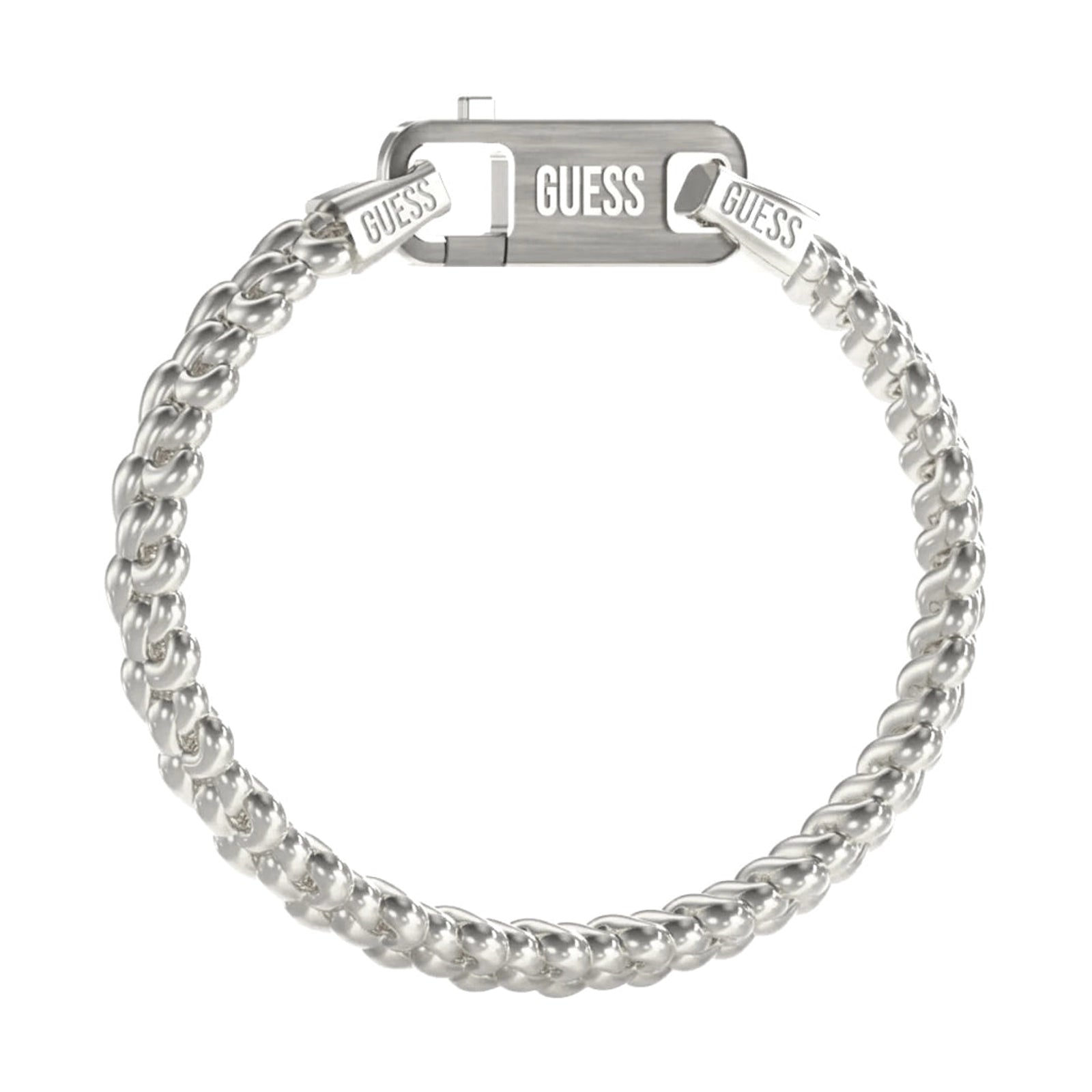 Guess Herren Armband JUMB04446JW - Silber / S / Silber / L