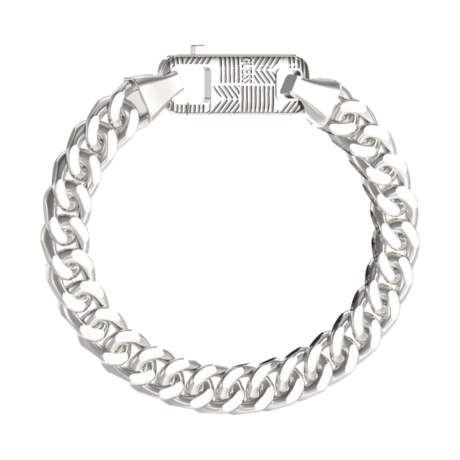 Guess Herren Armband JUMB04450JW - Silber / S / Silber / L