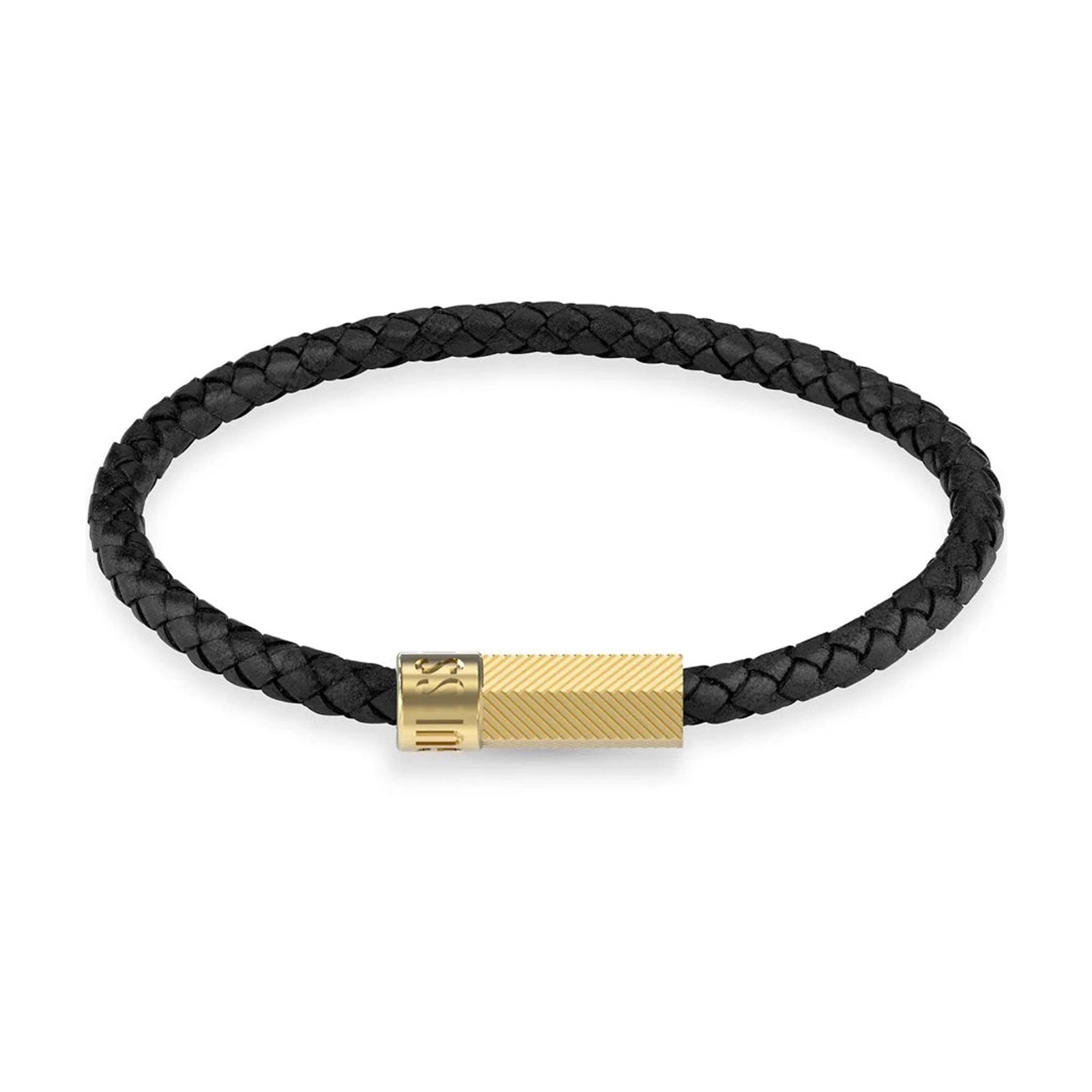 Guess Herren Armband JUXB03240JW - Gold/Schwarz / 23 CM / Gold/Schwarz / 21 CM - View 3