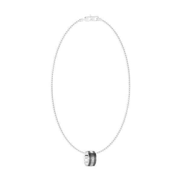 Guess Herren Halskette Legacy JUMN03208JW - Silber/Grau