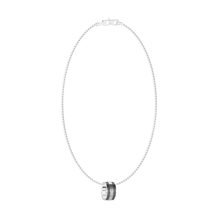 Guess Herren Halskette Legacy JUMN03208JW - Silber/Grau