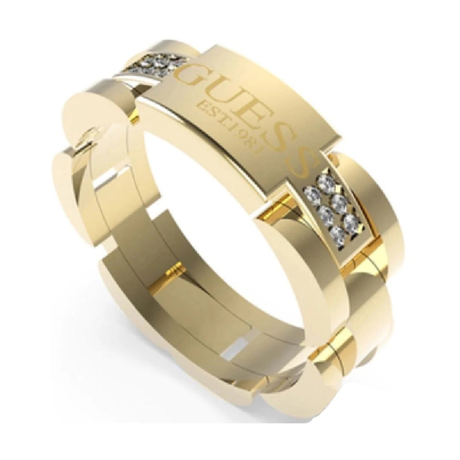 Guess Herren Ring JUMR01344JW - Gold / 64 / Gold / 62 - View 2