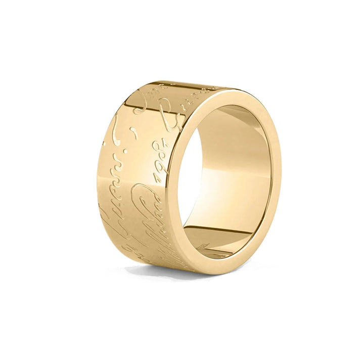Guess Herren Ring Ring Schriftzug JUMR04405JW - Gold / 66 - View 2