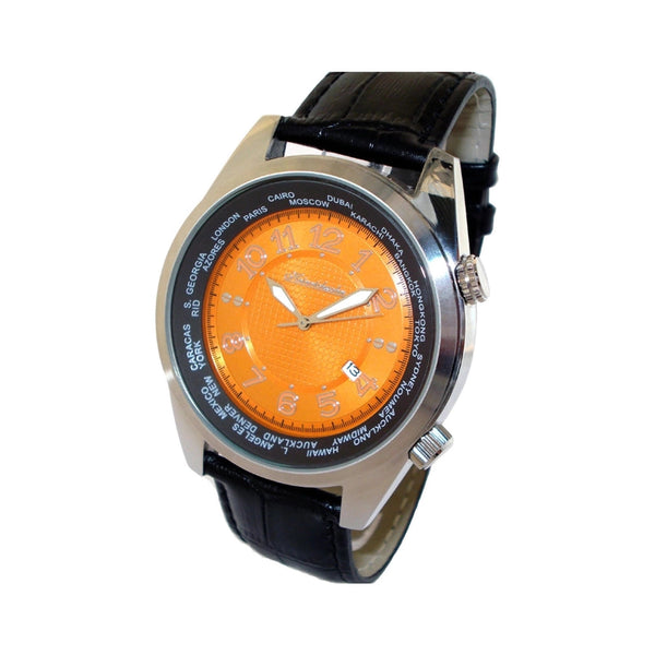HEINRICHSSOHN Danzig Orange HS1003O Herrenuhr - Default Title