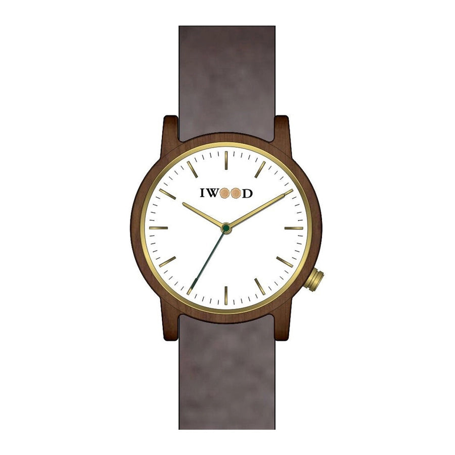 Iwood Echtholz Herrenuhr IW18444003