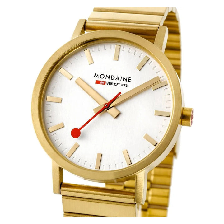 Mondaine Classic Swiss Railways A660.30360.16SBM Herrenuhr - Mondaine Classic Swiss Railways A660.30360.16SBM Herrenuhr - View 3