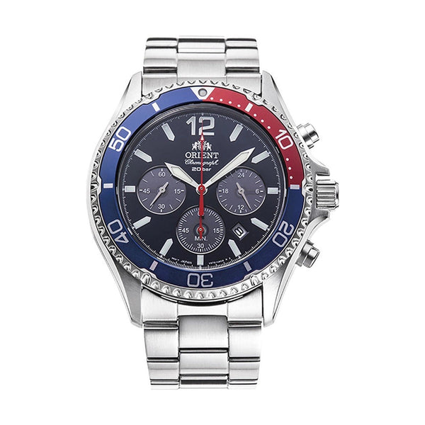 Orient Mako Solar Powered RA-TX0201L10B Herrenuhr Chronograph - Orient - Main Product Image