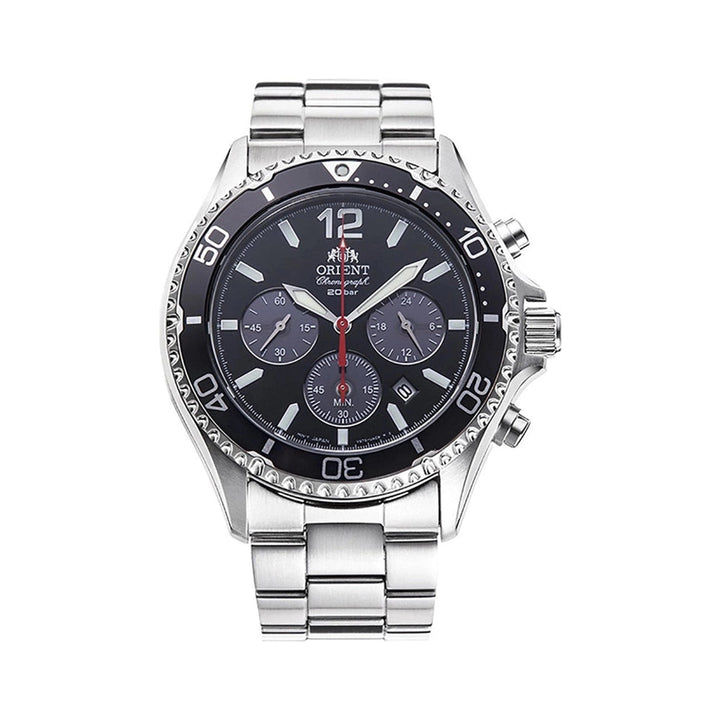 Orient Mako Solar Powered RA-TX0202B10B Herrenuhr Chronograph - Default Title