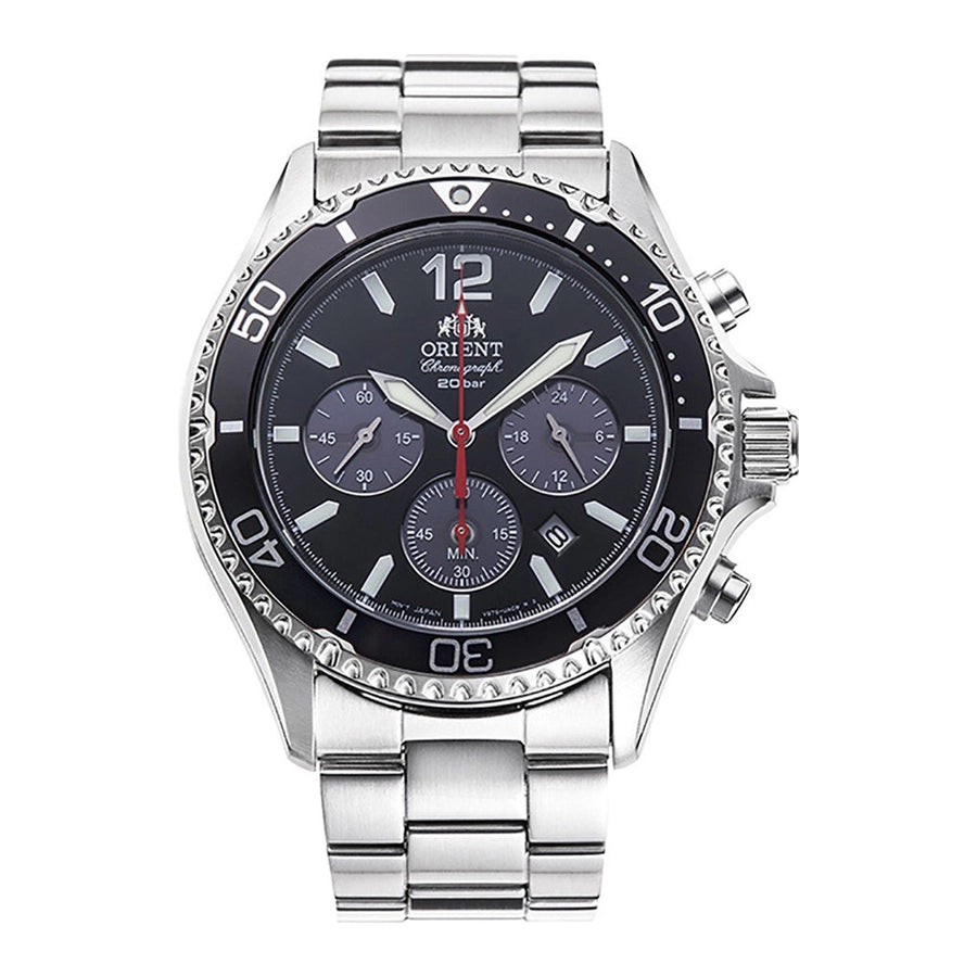 Orient Mako Solar Powered RA-TX0202B10B Herrenuhr Chronograph