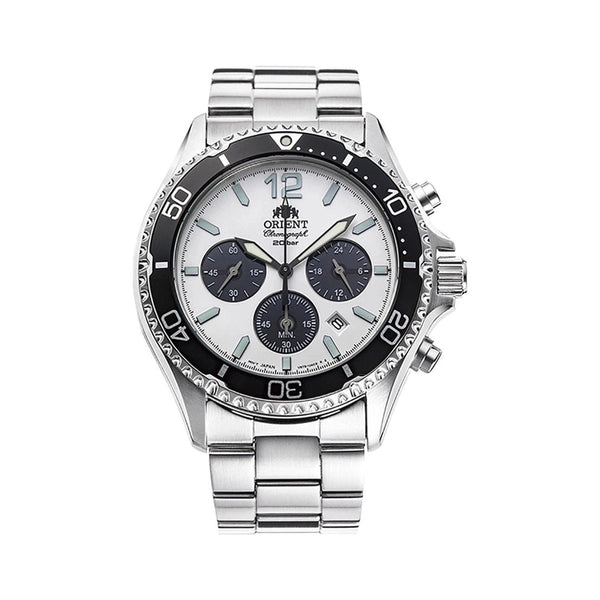 Orient Mako Solar Powered RA-TX0203S10B Herrenuhr Chronograph - Default Title