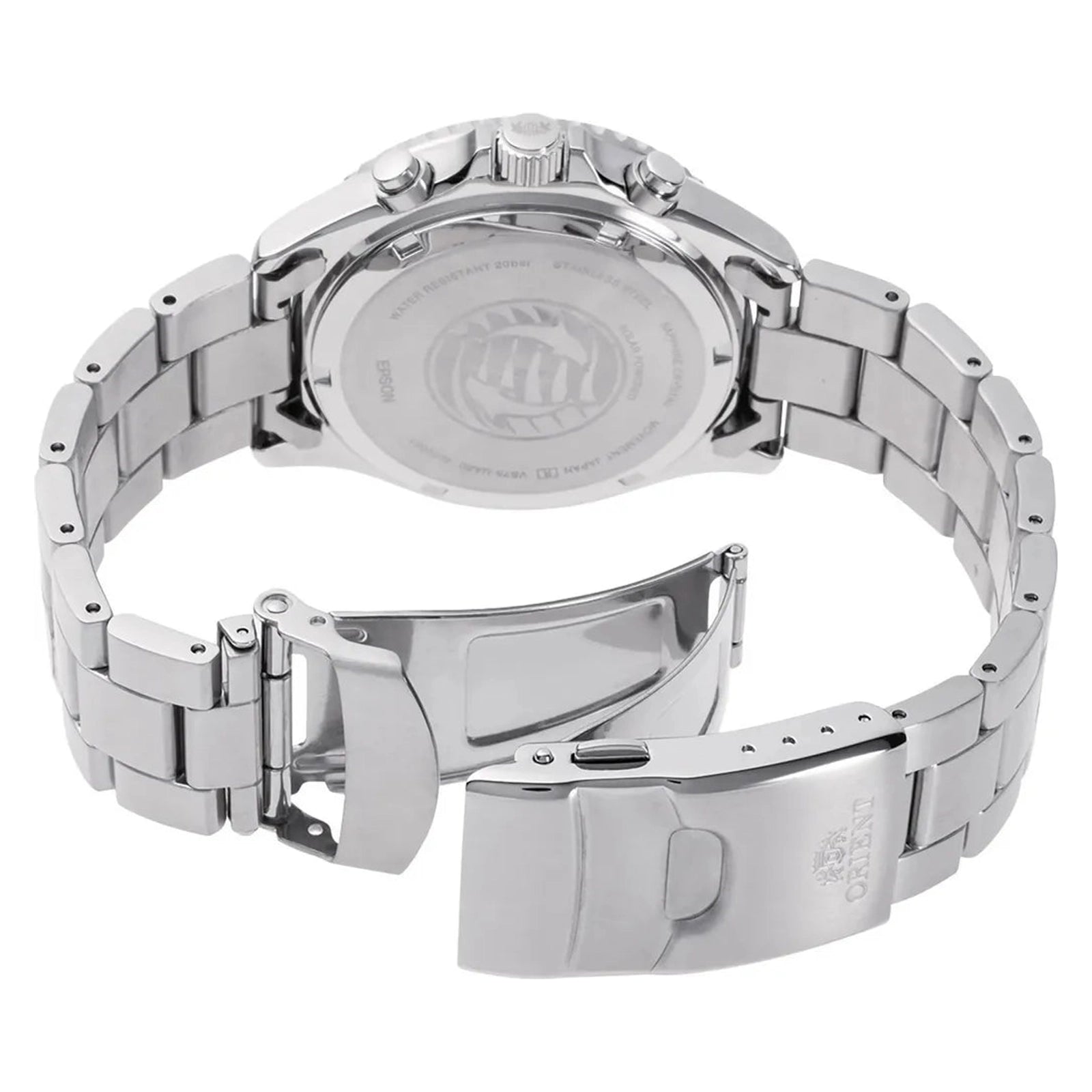 Orient Mako Solar Powered RA-TX0203S10B Herrenuhr Chronograph - Orient Mako Solar Powered RA-TX0203S10B Herrenuhr Chronograph - View 4