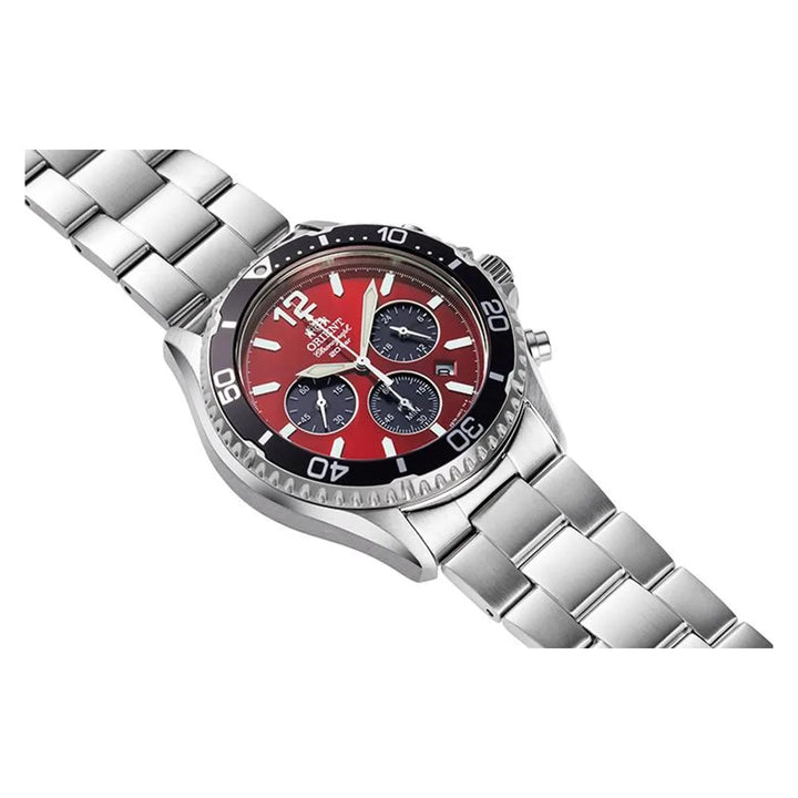 Orient Mako Solar Powered RA-TX0207R10B Herrenuhr Chronograph - Orient Mako Solar Powered RA-TX0207R10B Herrenuhr Chronograph - View 3