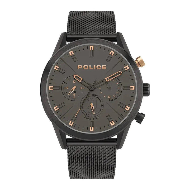 Police Silfra PL.16021JSB/79MM Herrenuhr Dualtimer