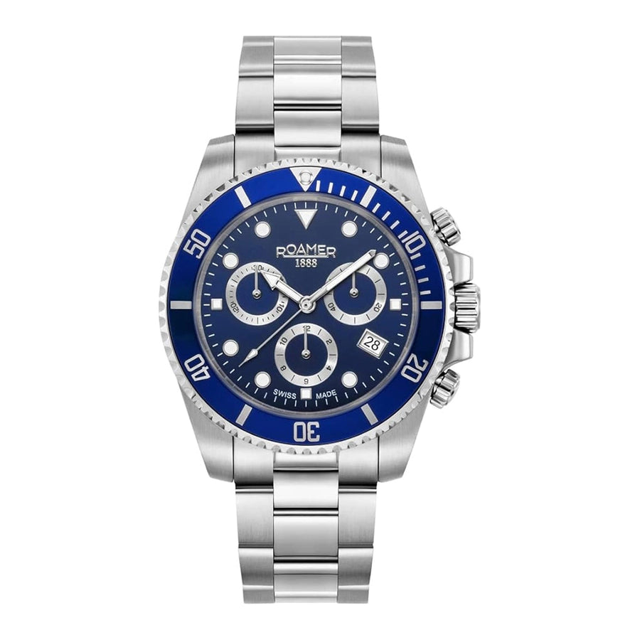 Roamer Deep Sea 100 851837414520 Herrenuhr Chronograph